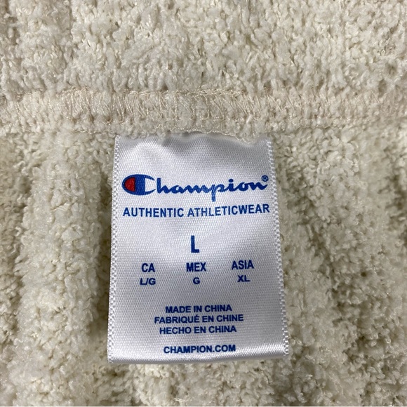 Champion Pants Women's Large Sleepwear Lounge Sherpa Textured Fleece Soft Cozy - Picture 10 of 11